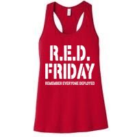 RED Friday Remember Everyone Deployed Womens Tank Top