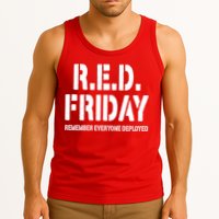 RED Friday Remember Everyone Deployed Tank Top