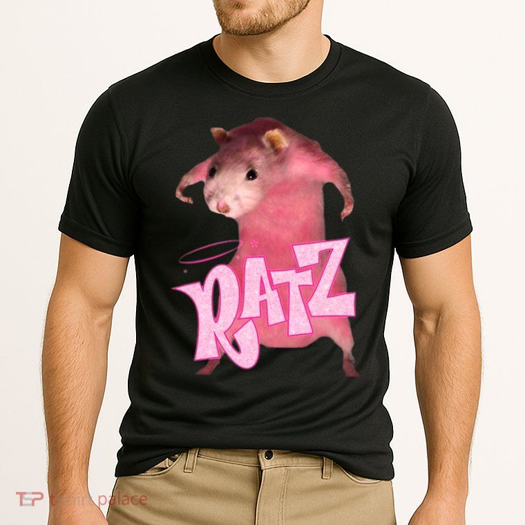 Ratz Funny Rat Funny Mouse Ratz Pink Ratz Mouse Meme Performance Shirt
