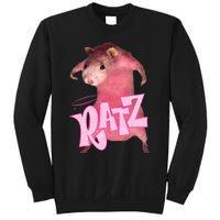 Ratz Funny Rat Funny Mouse Ratz Pink Ratz Mouse Meme Sweatshirt