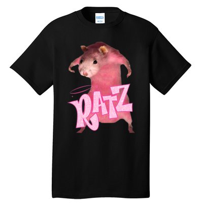 Ratz Funny Rat Funny Mouse Ratz Pink Ratz Mouse Meme Tall T-Shirt