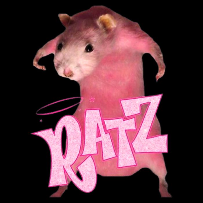 Ratz Funny Rat Funny Mouse Ratz Pink Ratz Mouse Meme Backpack