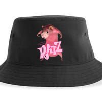 Ratz Funny Rat Funny Mouse Ratz Pink Ratz Mouse Meme Sustainable Bucket Hat