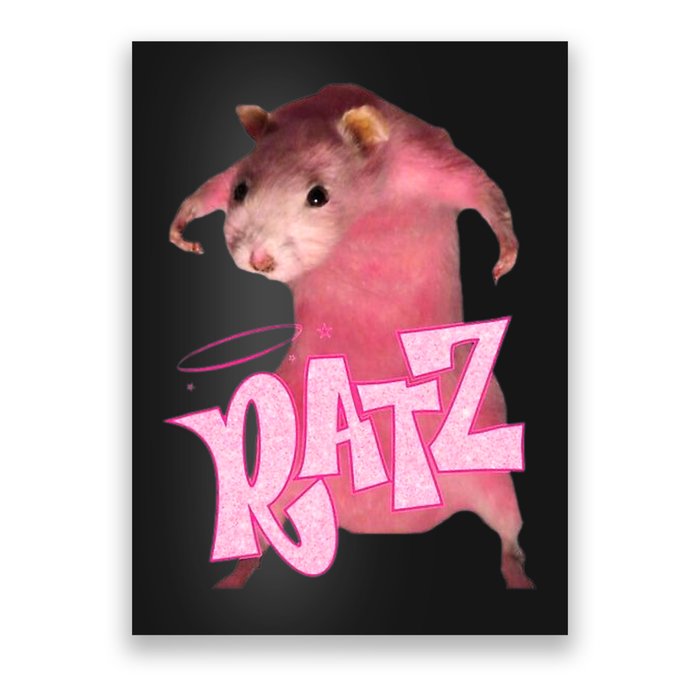 Ratz Funny Rat Funny Mouse Ratz Pink Ratz Mouse Meme Poster