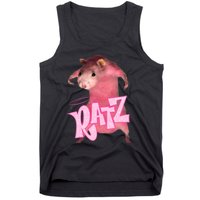 Ratz Funny Rat Funny Mouse Ratz Pink Ratz Mouse Meme Tank Top