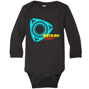 Rotary Fever Rotary Engine Baby Long Sleeve Bodysuit