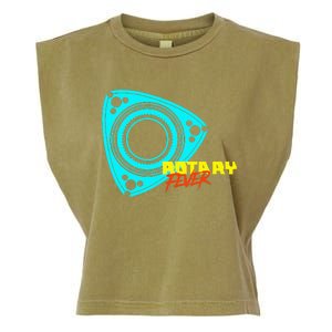 Rotary Fever Rotary Engine Garment-Dyed Women's Muscle Tee