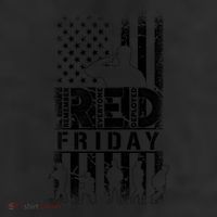 RED Friday Remember Everyone Deployed Beanie