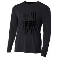 RED Friday Remember Everyone Deployed Cooling Performance Long Sleeve Crew