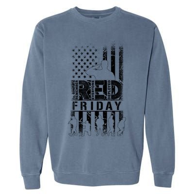 RED Friday Remember Everyone Deployed Garment-Dyed Sweatshirt