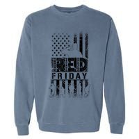 RED Friday Remember Everyone Deployed Garment-Dyed Sweatshirt