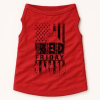 RED Friday Remember Everyone Deployed Doggie Tank