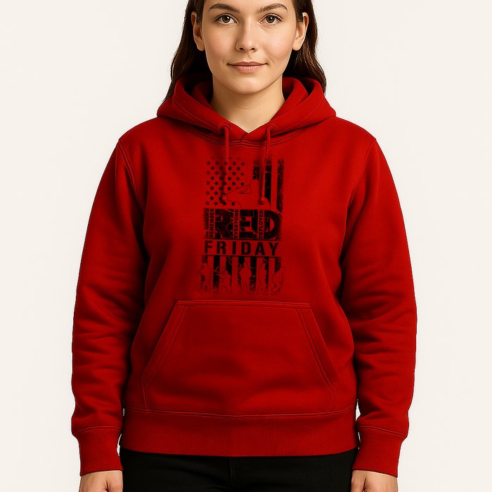 RED Friday Remember Everyone Deployed Hoodie