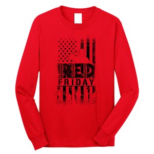 RED Friday Remember Everyone Deployed Long Sleeve Shirt