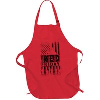 RED Friday Remember Everyone Deployed Apron