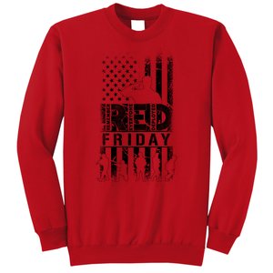 RED Friday Remember Everyone Deployed Sweatshirt