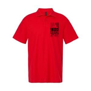 RED Friday Remember Everyone Deployed Softstyle Adult Sport Polo