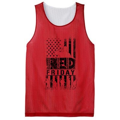 RED Friday Remember Everyone Deployed Mesh Reversible Basketball Jersey Tank