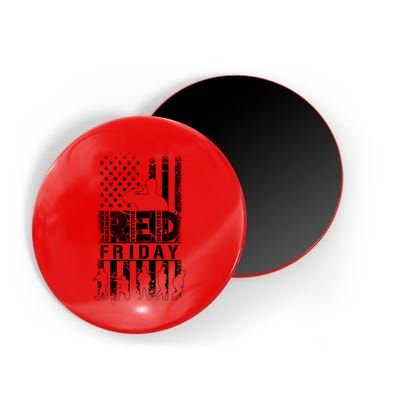 RED Friday Remember Everyone Deployed Magnet
