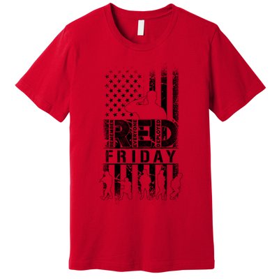RED Friday Remember Everyone Deployed Premium T-Shirt