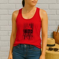 RED Friday Remember Everyone Deployed Womens Tank Top