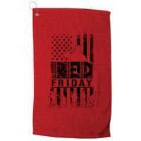 RED Friday Remember Everyone Deployed Golf Towel
