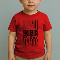 RED Friday Remember Everyone Deployed Toddler T-Shirt
