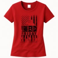 RED Friday Remember Everyone Deployed Womens T-Shirt