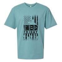 RED Friday Remember Everyone Deployed Sueded Cloud Jersey T-Shirt