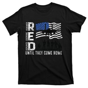 Red Friday Remember Everyone Deployed Until Come T-Shirt