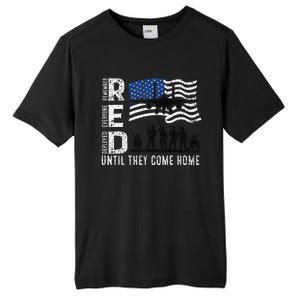 Red Friday Remember Everyone Deployed Until Come Tall Fusion ChromaSoft Performance T-Shirt