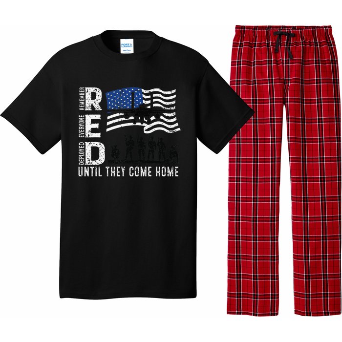 Red Friday Remember Everyone Deployed Until Come Pajama Set