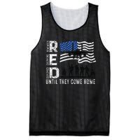 Red Friday Remember Everyone Deployed Until Come Mesh Reversible Basketball Jersey Tank