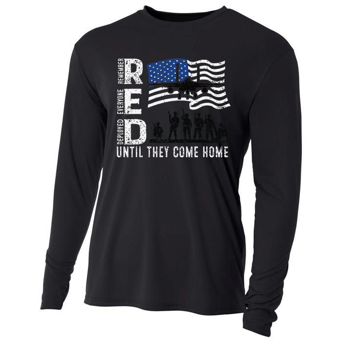 Red Friday Remember Everyone Deployed Until Come Cooling Performance Long Sleeve Crew