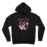 Retro Floral Ribbon Mammo Tech Mammography Technologist Hoodie