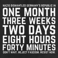 Reject Fascism Resist Now Resist Like Its 1938 Germany 11oz C Handle Ceramic Mug