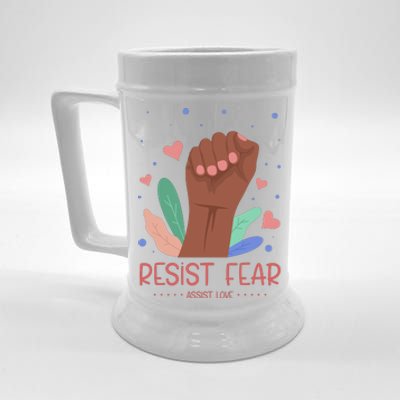 Resist Fear Beer Stein