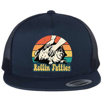 Rollin Fatties Flat Bill Trucker Hat