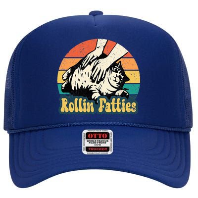 Rollin Fatties High Crown Mesh Back Trucker Hat