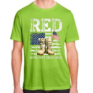 RED Friday Remember Everyone deployed every friday veterans Adult ChromaSoft Performance T-Shirt