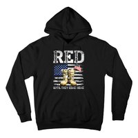 RED Friday Remember Everyone deployed every friday veterans Hoodie