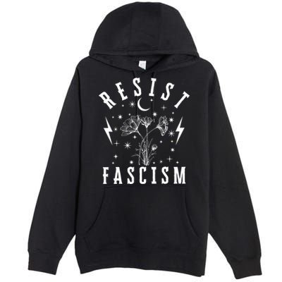 Resist Fascism Premium Pullover Hoodie