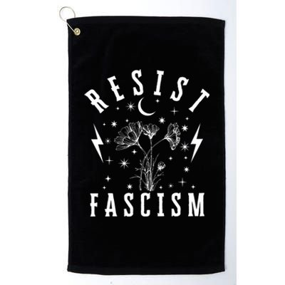 Resist Fascism Platinum Collection Golf Towel