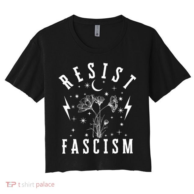 Resist Fascism Crop Top
