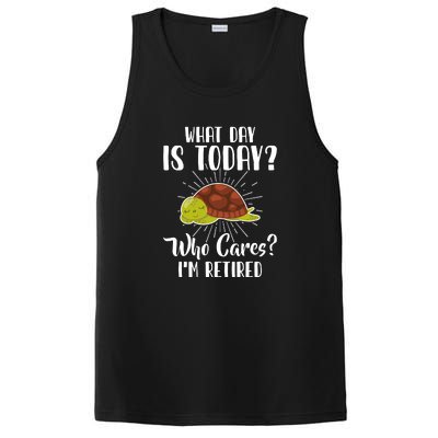 Retired Funny Retirement Gift PosiCharge Competitor Tank