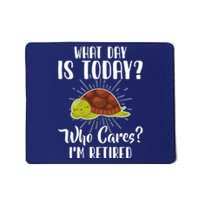 Retired Funny Retirement Gift Mousepad