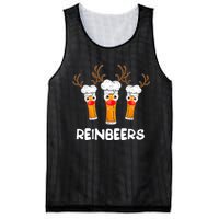 Reinbeers Funny Reindeer Beer Christmas Drinking Xmas Gift TShirt Mesh Reversible Basketball Jersey Tank