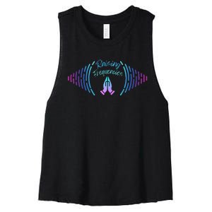 Raising Frequencies Women's Racerback Cropped Tank