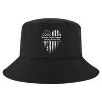 Red Friday Remember Everyone Deployed American Flag Heart Cool Comfort Performance Bucket Hat