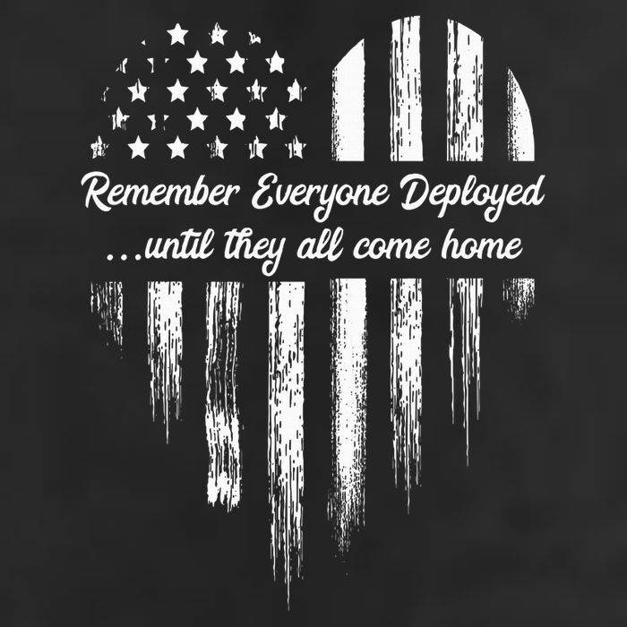 Red Friday Remember Everyone Deployed American Flag Heart Cool Comfort Performance Bucket Hat